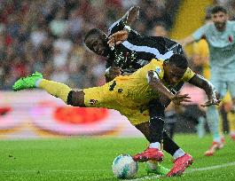 Football Udinese and AC Milan - Udine