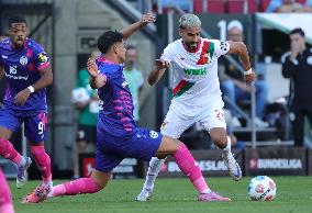 German first division Bundesliga football match between FC Augsburg and FSV Mainz
