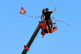 Kite festival in Zrarieh