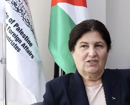Palestine Foreign Minister Aghabekian