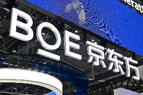 BOE Booth at 2025 WMC in Hefei
