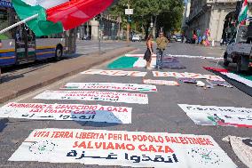 March for Free Palestine - Turin