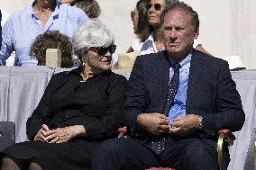 Pope Leo XIV leads an audience as part of the Jubilee of Justice - Vatican