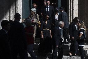 Pope Leo XIV at church of Saint Anne - Vatican