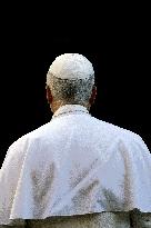 Pope Leo XIV at church of Saint Anne - Vatican