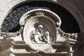 Pope Leo XIV at church of Saint Anne - Vatican