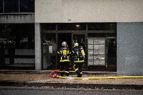 Fire breaks out in a residence near the station - Bordeaux
