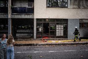 Fire breaks out in a residence near the station - Bordeaux