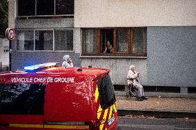 Fire breaks out in a residence near the station - Bordeaux