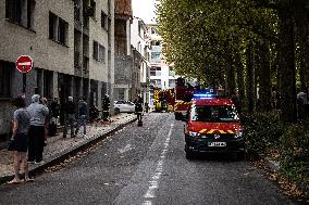 Fire breaks out in a residence near the station - Bordeaux