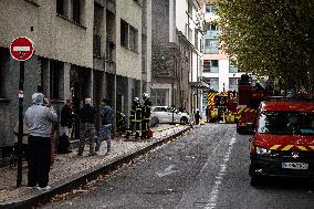 Fire breaks out in a residence near the station - Bordeaux