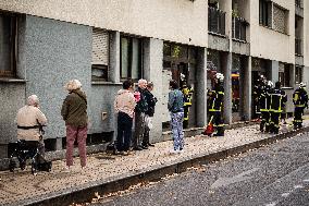 Fire breaks out in a residence near the station - Bordeaux