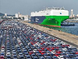 World Most Powerful Ocean Going Automobile Transport Ship  Anji