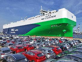World Most Powerful Ocean Going Automobile Transport Ship  Anji