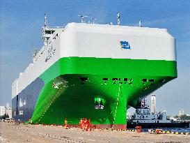 World Most Powerful Ocean Going Automobile Transport Ship  Anji