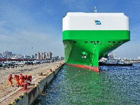 World Most Powerful Ocean Going Automobile Transport Ship  Anji