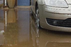Heavy Rain and Flooding in The Cotes-D'armor Region - France