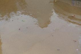 Heavy Rain and Flooding in The Cotes-D'armor Region - France