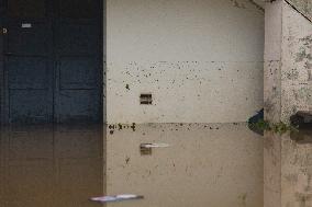 Heavy Rain and Flooding in The Cotes-D'armor Region - France