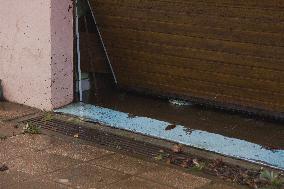 Heavy Rain and Flooding in The Cotes-D'armor Region - France