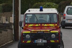 Heavy Rain and Flooding in The Cotes-D'armor Region - France