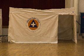 Heavy Rain and Flooding in The Cotes-D'armor Region - France