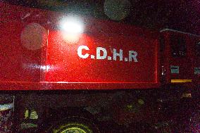 Heavy Rain and Flooding in The Cotes-D'armor Region - France