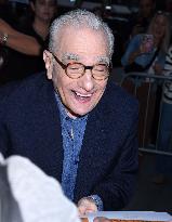 Martin Scorsese Signs For Fans - NYC
