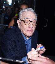 Martin Scorsese Signs For Fans - NYC