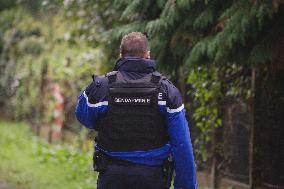 Exclusive - Car Of A Person Found Dead During Severe Floods - Guingamp