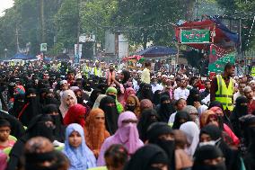 Islami Somaj Rally In Dhaka Demands Implementation Of Islamic Law