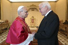 Pope Leo XIV meets Frank-Walter Steinmeier - Vatican