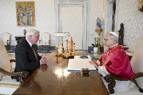 Pope Leo XIV meets Frank-Walter Steinmeier - Vatican