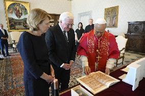 Pope Leo XIV meets Frank-Walter Steinmeier - Vatican