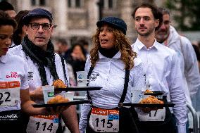 Traditional Waiters Race - Paris