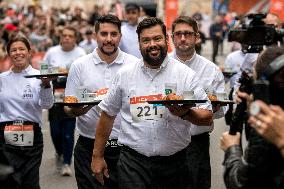 Traditional Waiters Race - Paris