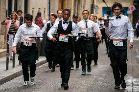 Traditional Waiters Race - Paris