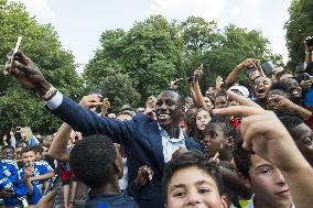 World Champions Reception At The Elysee - Paris