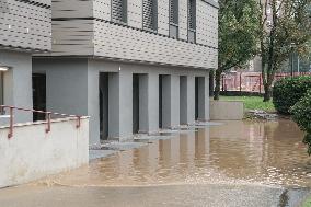 Bad Weather Hits Northern Italy - Milan