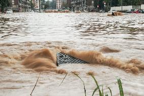 Bad Weather Hits Northern Italy - Milan