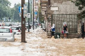 Bad Weather Hits Northern Italy - Milan