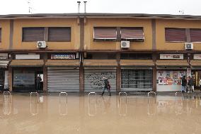 Bad Weather Hits Northern Italy - Milan