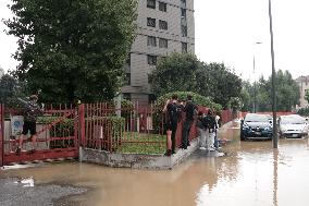 Bad Weather Hits Northern Italy - Milan