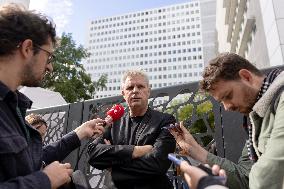 Demonstration Of Journalists And Staff Members Of Le Parisien - Paris AJ