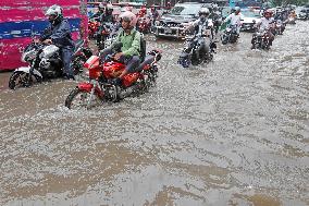 Heavy Rains Hit Bangladesh