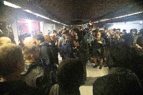 Violent Clashes During The General Strike for Palestine - Milan