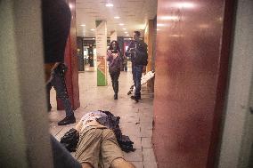 Violent Clashes During The General Strike for Palestine - Milan