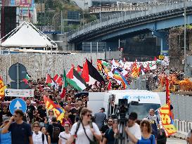 General Strike for Palestine - Genoa