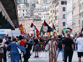 General Strike for Palestine - Genoa