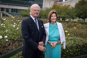 SWEDISH ROYALS AT UN IN NEW YORK
